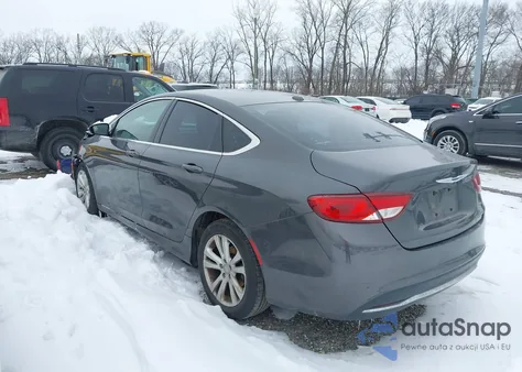 2015 Chrysler 200 Limited z USA, uszkodzony, nr VIN 1C3CCCAB2FN561192